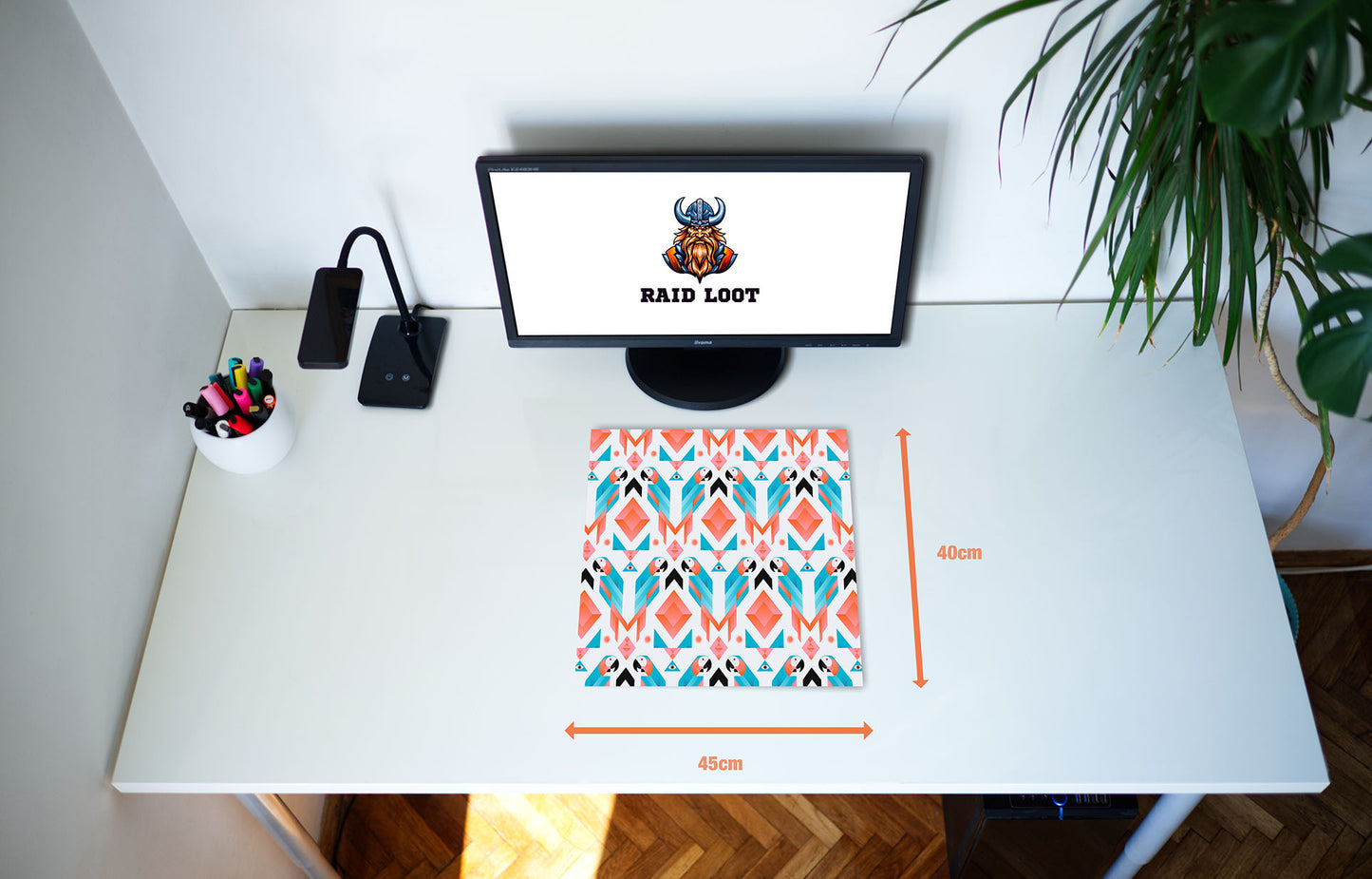 Feathered Fiesta Mouse Mat