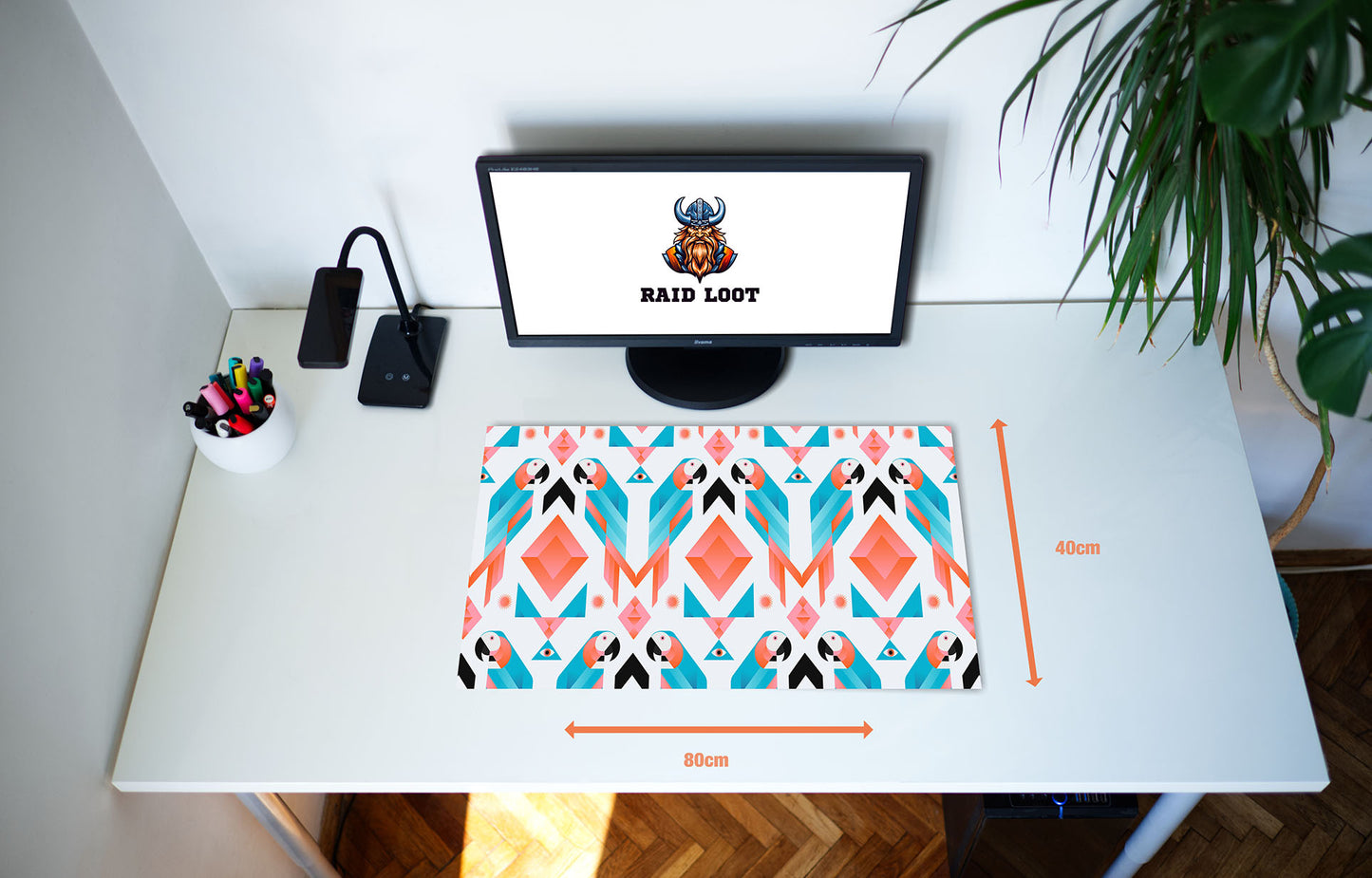 Feathered Fiesta Mouse Mat