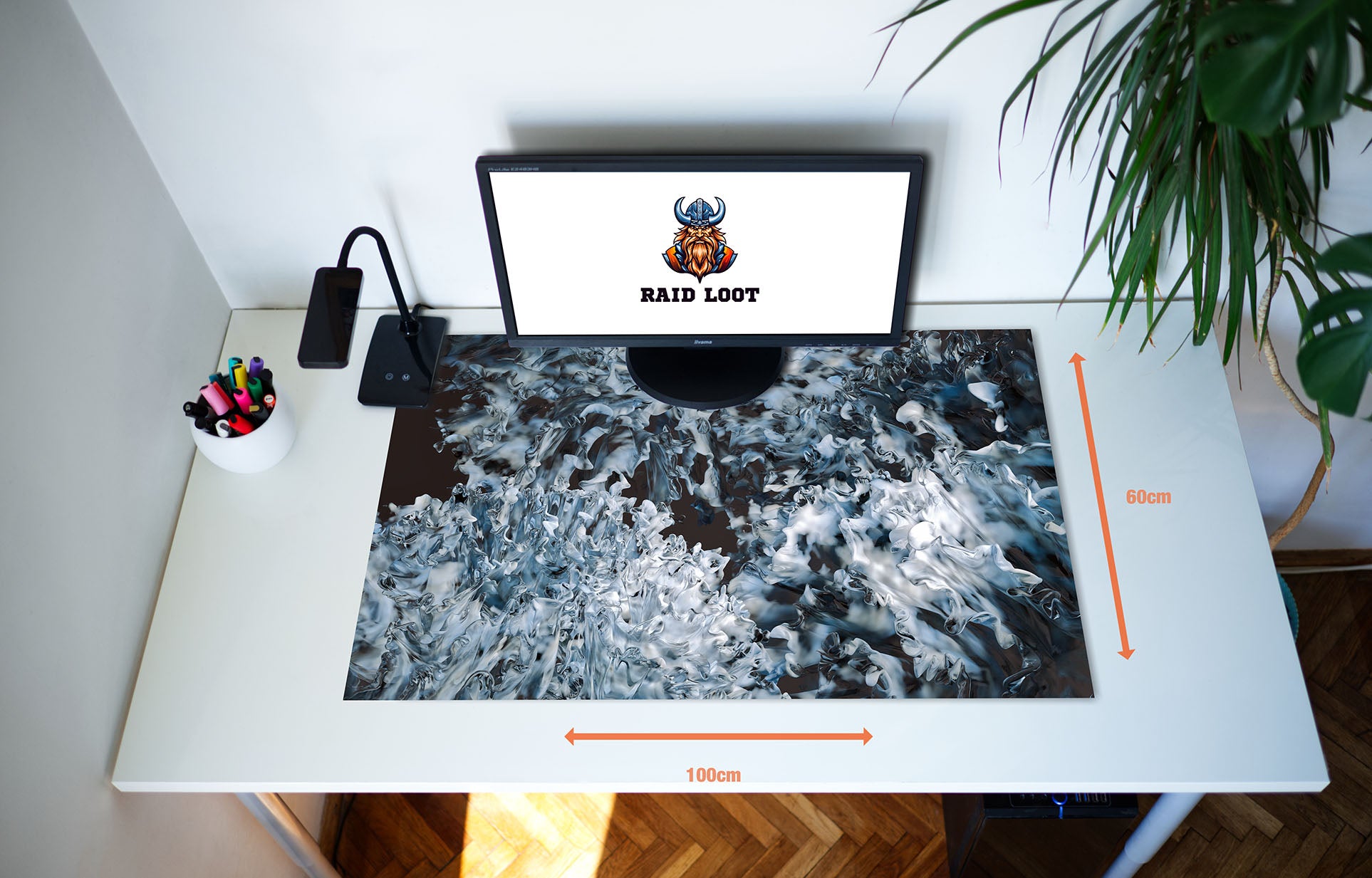 Crystalline Rage Mouse Mat 