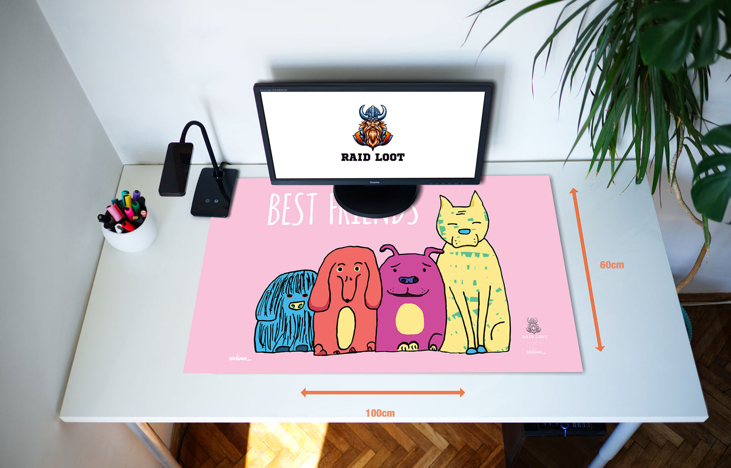 Best Friends Mouse Mat 