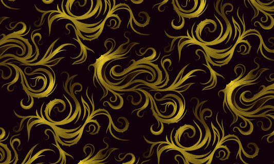 Golden Swirls