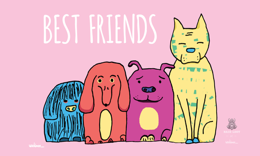 Best Friends Mouse Mat 